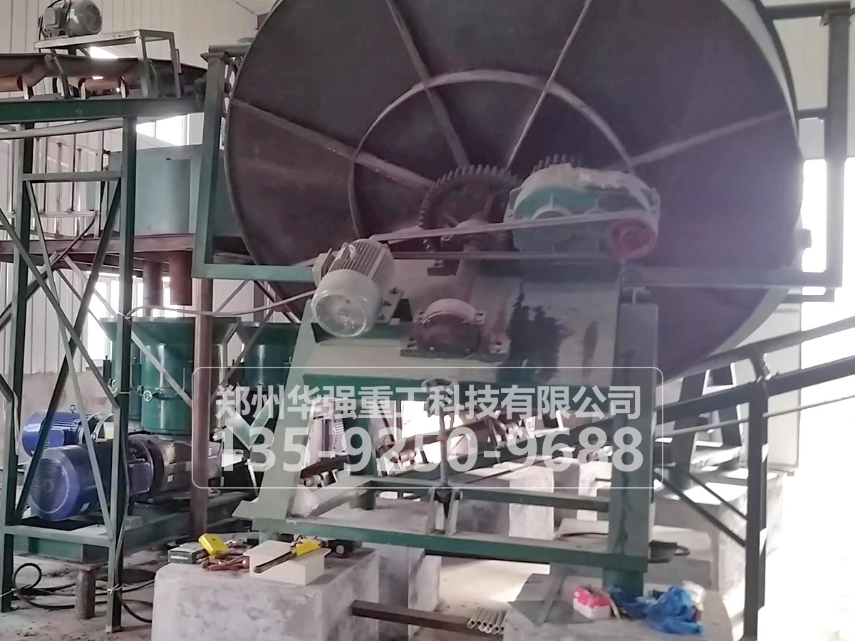 圓盤造粒機安裝與調(diào)試